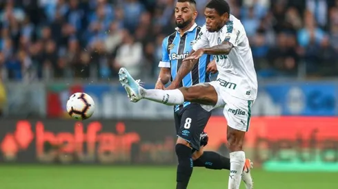 Palmeiras vs. Gremio por la Copa Libertadores.