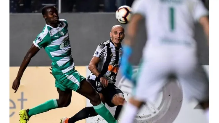 La Equidad vs. Atlético Mineiro por la Copa Sudamericana.