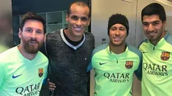 Rivaldo se metió en la polémica y por Instagram le pidió al Barcelona que fiche a Neymar