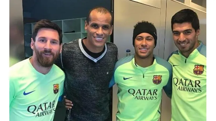 Rivaldo se metió en la polémica y por Instagram le pidió al Barcelona que fiche a Neymar