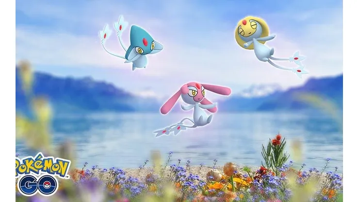 Uxie, Mespirit y Azelf llegan a Pokémon GO en Incursiones Especiales por el Festival Acuático