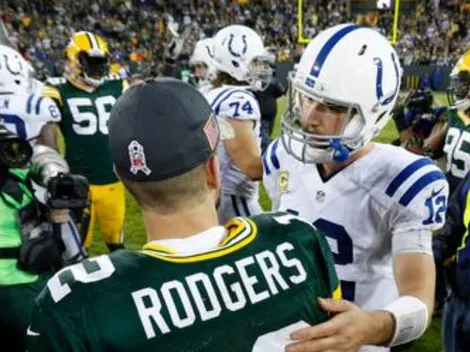 Aaron Rodgers se molestó con los fanáticos de los Colts y les envió un mensaje por el retiro de Andrew Luck