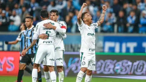 Palmeiras vs. Gremio por la Copa Libertadores.