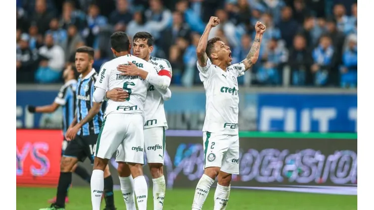 Palmeiras vs. Gremio por la Copa Libertadores.