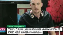 Los hinchas siempre le recuerdan su atajada a Benedetto, pero Armani elige otra como la mejor