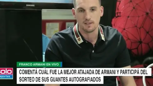 Los hinchas siempre le recuerdan su atajada a Benedetto, pero Armani elige otra como la mejor