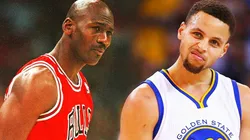La insólita comparación que hicieron de Stephen Curry con Michael Jordan