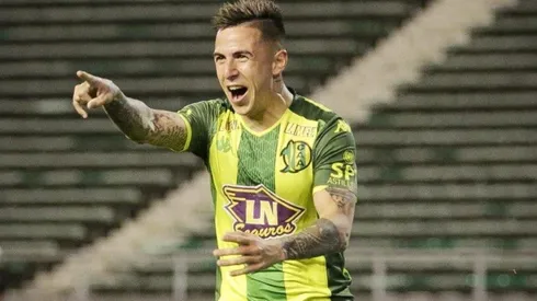 La celebración de Nazareno Solís.