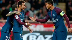Thiago Silva y Neymar, juntos en PSG.