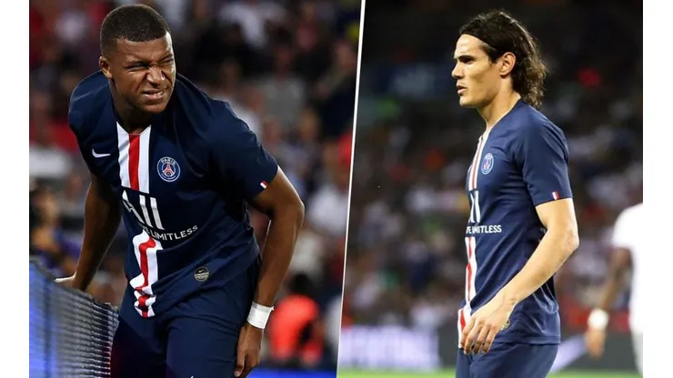 Tacha a dos más: PSG estará sin Cavani ni Mbappé por varias semanas