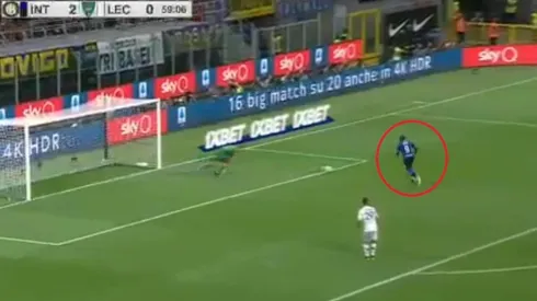 El tanto de Romelu Lukaku.