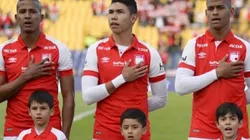 Jugador de Santa Fe celebró la goleada de Nacional mientras su equipo perdía
