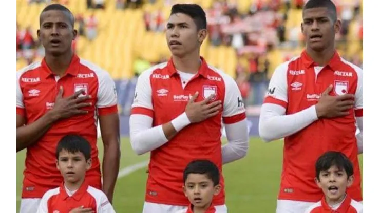 Jugador de Santa Fe celebró la goleada de Nacional mientras su equipo perdía