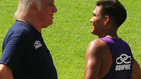 Basile y Gutiérrez, juntos en Racing.