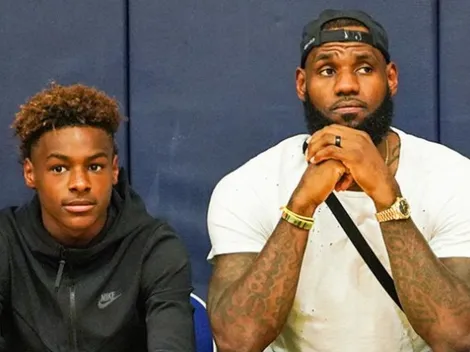 Qué ternura: LeBron James confesó cómo lo hicieron llorar sus hijos en la cancha de baloncesto
