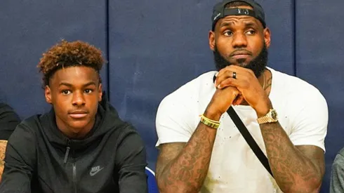 Qué ternura: LeBron James confesó cómo lo hicieron llorar sus hijos en la cancha de baloncesto