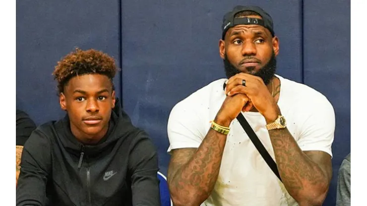 Qué ternura: LeBron James confesó cómo lo hicieron llorar sus hijos en la cancha de baloncesto