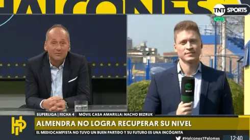 En TNT Sports contaron que Almendra se bajó del partido con Banfield y después pidió jugar