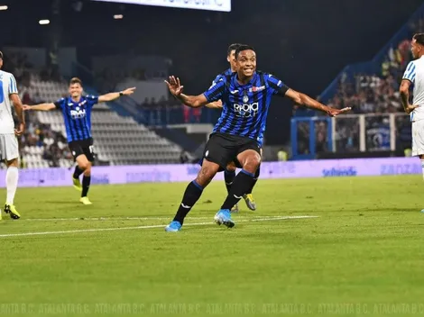 Atalanta perdía 0-2 en su debut por la Serie A pero remontó con un doblete de Muriel