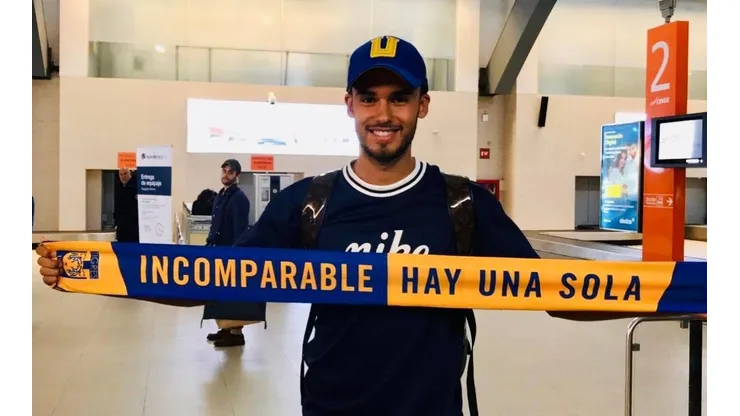 Diego Reyes ya está en Monterrey. (Foto: Twitter oficial Tigres)