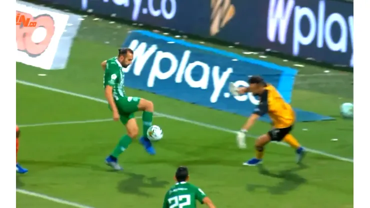 Hernán Barcos y su doblete en el clásico paisa.