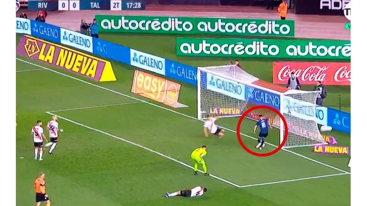 Gol de Talleres. (TNT Sports)