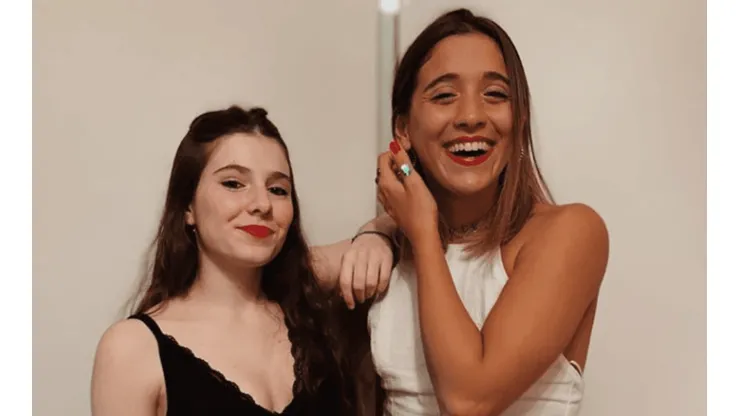 Delfina Pignatiello volvió a Argentina, se reencontró con amigas y rompieron la noche de sábado