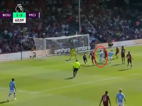 Al City se le complicaba, apareció una vez más Agüero y trajo calma frente al Bournemouth