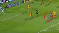 Córdova llegó vacío al área y lo igualó para América