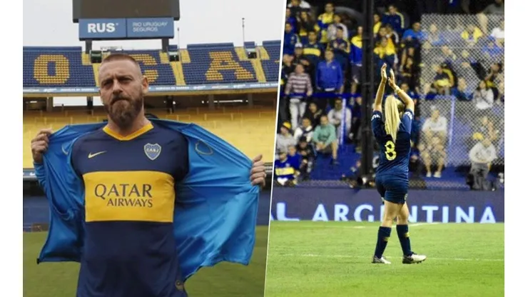 Che bell'uomo: Daniele De Rossi le dio un gustazo a una jugadora de Boca