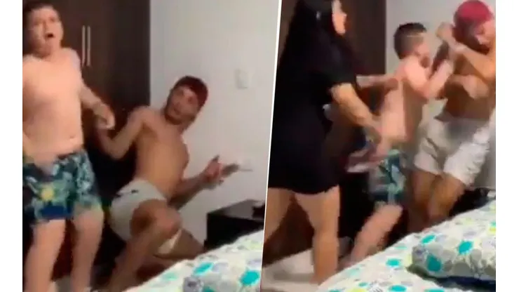 Video viral: hermanos diabólicos trolearon a su madre y ella les dio su merecido