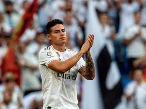 Mensaje de James tras su re-debut con el Madrid: "Ha sido una sensación única"