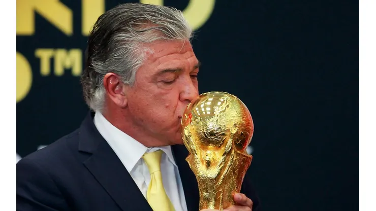 La foto de Zelada junto a otro gran portero argentino