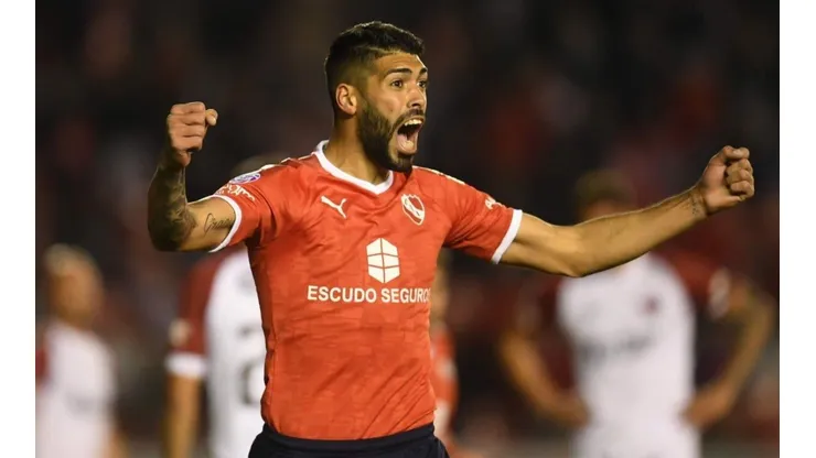 El festejo de Alexander Barboza.