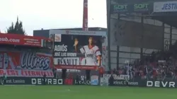 El homenaje a José Luis Brown.