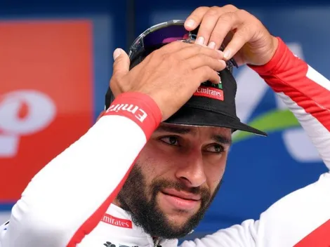 Todo 'magullado': así quedó Fernando Gaviria tras dura caída en la Vuelta a España