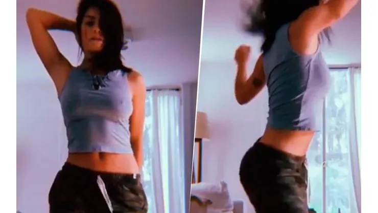 Lali llegó de su clase de baile, quedó 'manija' y nos mostró a todos sus pasos más calientes