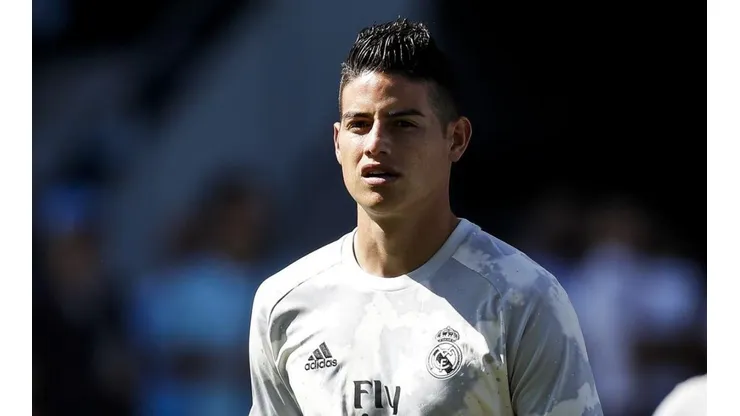 Ahora todo es amor: el "seguir" de James Rodríguez que va a enamorar a Zinedine Zidane