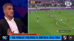Cascini explotó en 90 Minutos de Fútbol y tiró: "El VAR se está usando bárbaro"