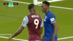 Se dijeron de todo: tenso cruce entre Wesley y Yerry Mina