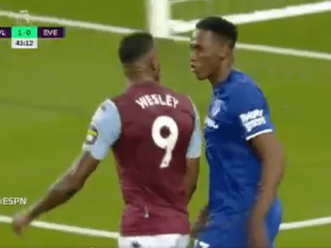 Se dijeron de todo: tenso cruce entre Wesley y Yerry Mina