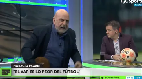 Completamente sacado: Pagani explotó y tiró que "el VAR es lo peor del fútbol"