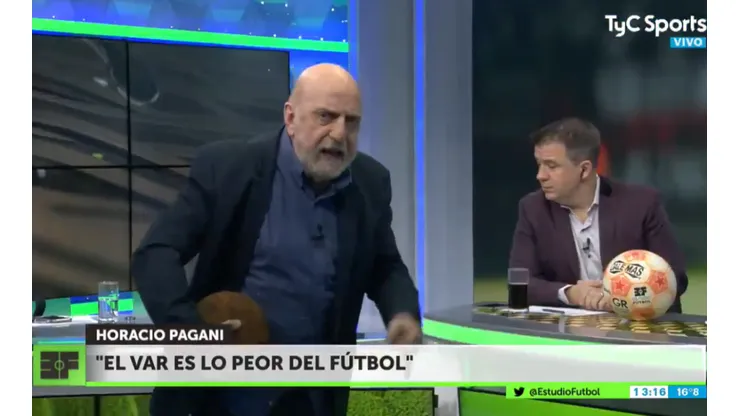 Completamente sacado: Pagani explotó y tiró que "el VAR es lo peor del fútbol"