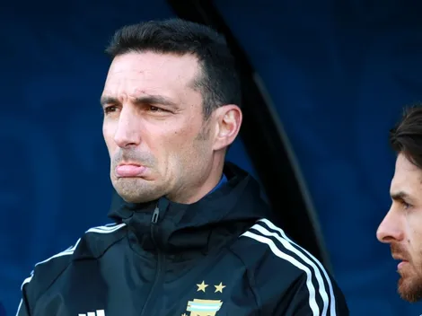 Pobre: Scaloni tiró un tuit por el amazonas y lo destruyeron