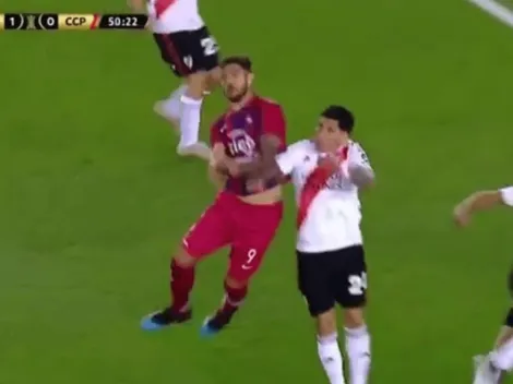 Liberman: "Fue codazo intencional de Enzo Perez"