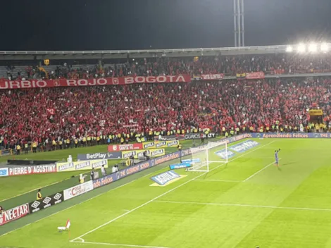 Hubo clásico en El Campín y fue para América; venció 1-2 a Santa Fe