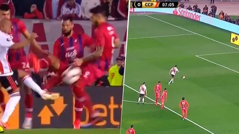 El VAR jugó para River, cobró penal y Nacho Fernández le rompió el arco a Carrizo