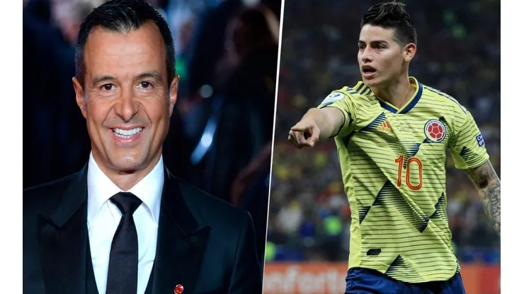 La estrategia de Jorge Mendes para que James no se quede en el Real Madrid
