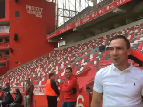 Vicente Sánchez volvió a la Bombonera y la afición de Toluca enloqueció en redes