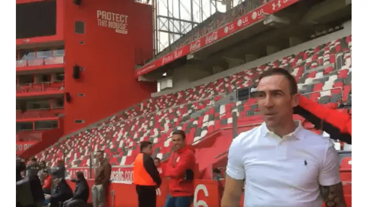 Vicente Sánchez volvió a la Bombonera y la afición de Toluca enloqueció en redes